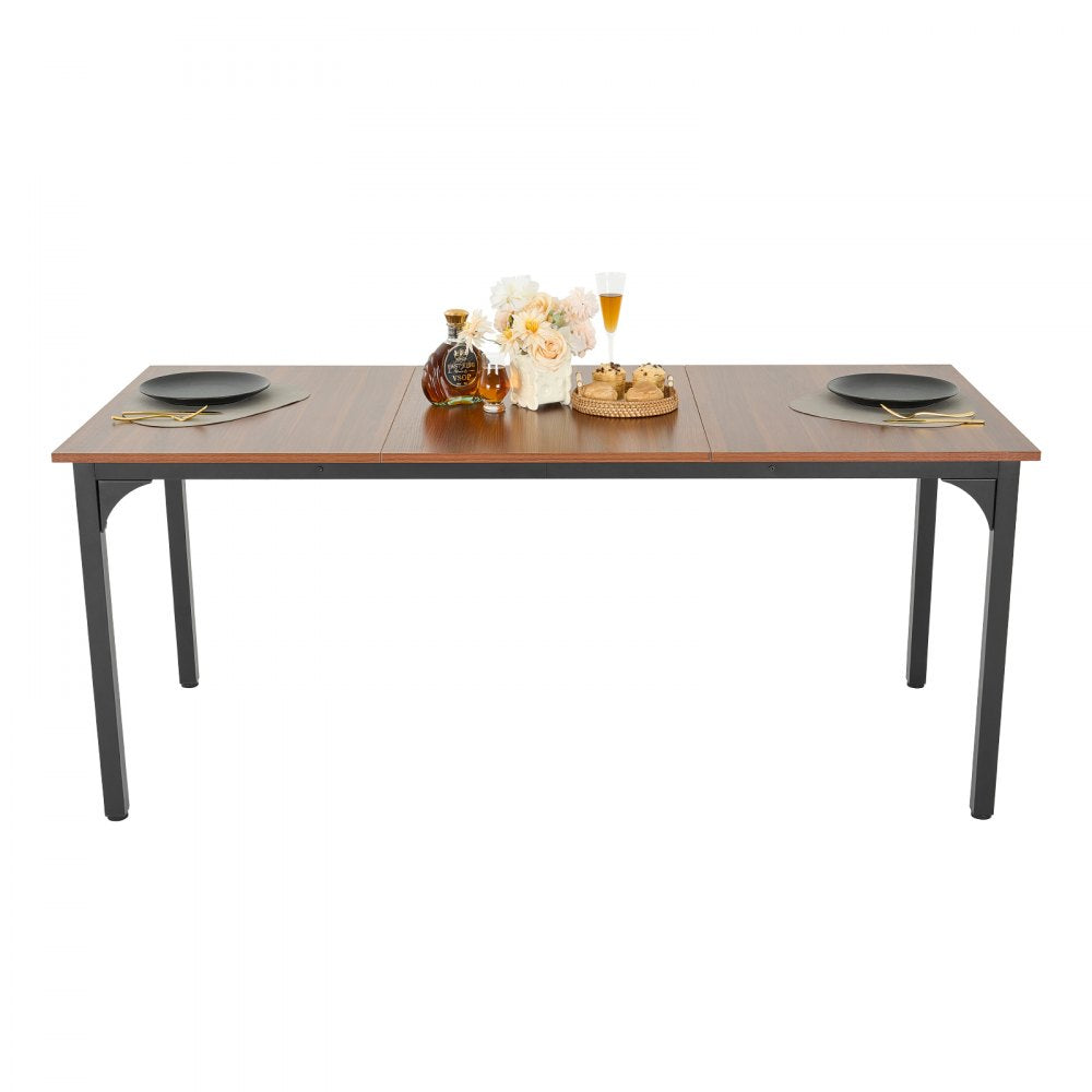 SR245385 - 71in MDF Dining Table for 6-8, Elegant & Space-Saving