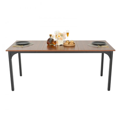 SR245385 - 71in MDF Dining Table for 6-8, Elegant & Space-Saving
