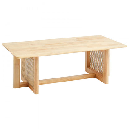 CT-SR-01 - Versatile 250 lbs Rattan Coffee Table in Bohemian Style
