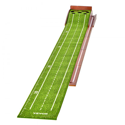 GPLXQ5D30300 - Indoor Golf Putting Mat with Automatic Ball Return System