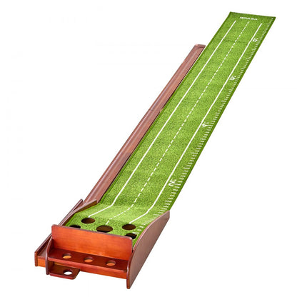 GPLXQ5D30300 - Indoor Golf Putting Mat with Automatic Ball Return System