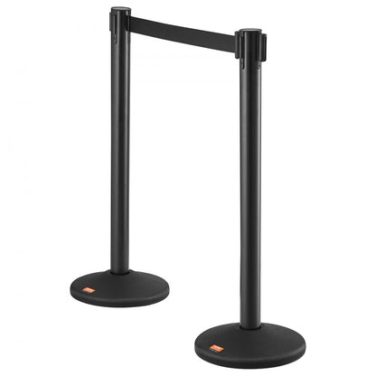 SL2MHGHD-2 - 6.5FT VEVOR Stanchion with Retractable Belt for Crowd Control
