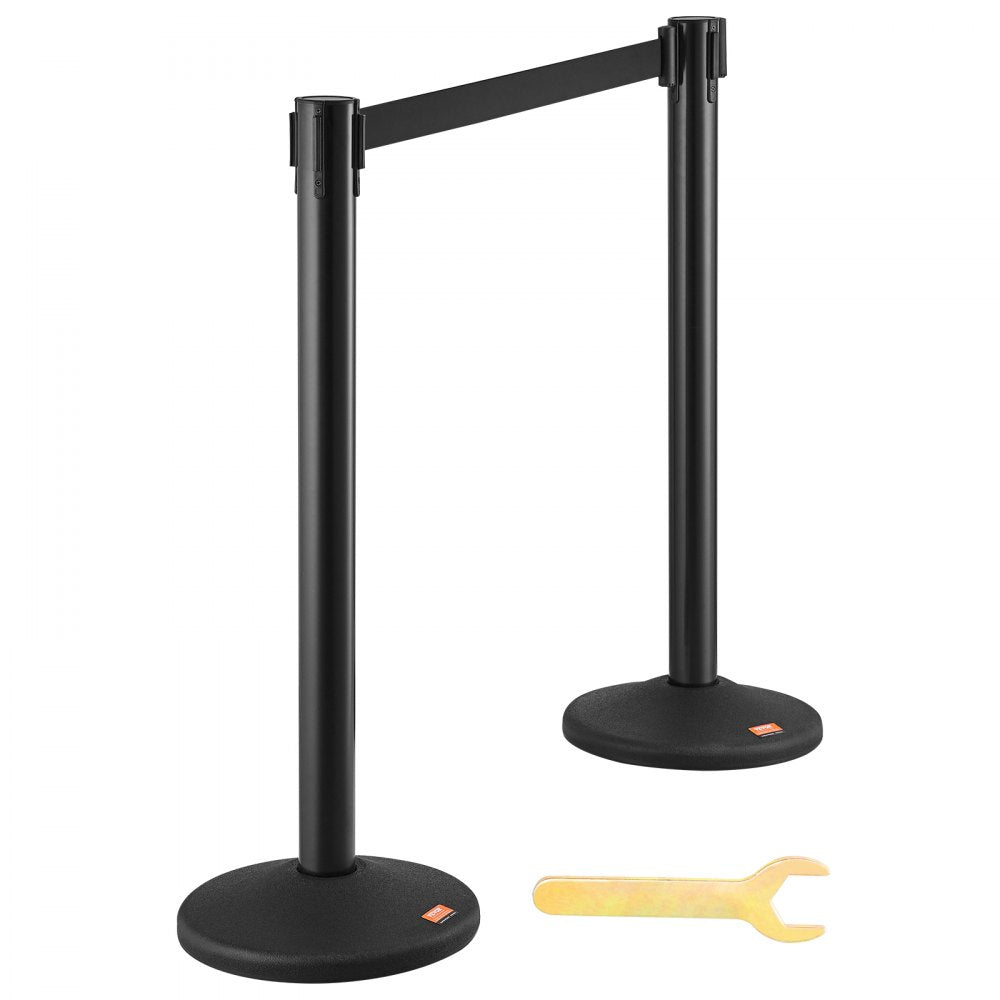 SL2MHGHD-2 - 6.5FT VEVOR Stanchion with Retractable Belt for Crowd Control