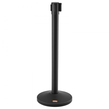 2MIHGHDTC-4 - Sturdy Carbon Steel Stanchions with 6.5ft Retractable Belts