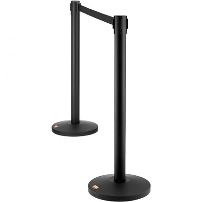 3.5MIHGHD350BXG-2 - Durable Carbon Steel Stanchions with 11ft Retractable Belt