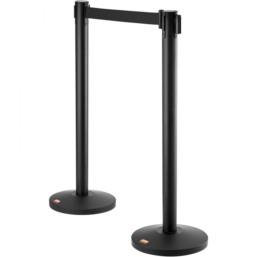 3.5MIHGHD350BXG-2 - Durable Carbon Steel Stanchions with 11ft Retractable Belt