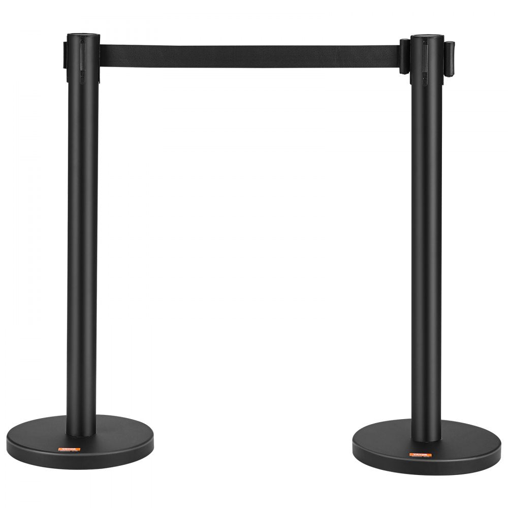 2MIHGHDJD-2 - VEVOR 6.5ft Retractable Stanchions for Effective Crowd Control