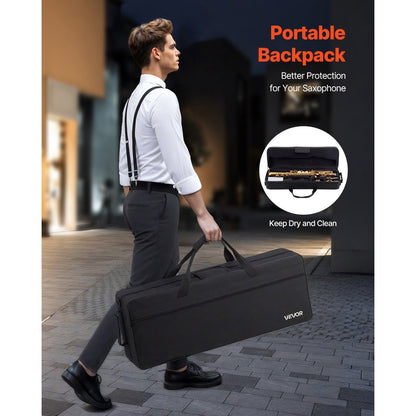 JASS－301 - B Flat Soprano Saxophone Kit with Case & Straps