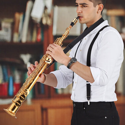 JASS－301 - B Flat Soprano Saxophone Kit with Case & Straps