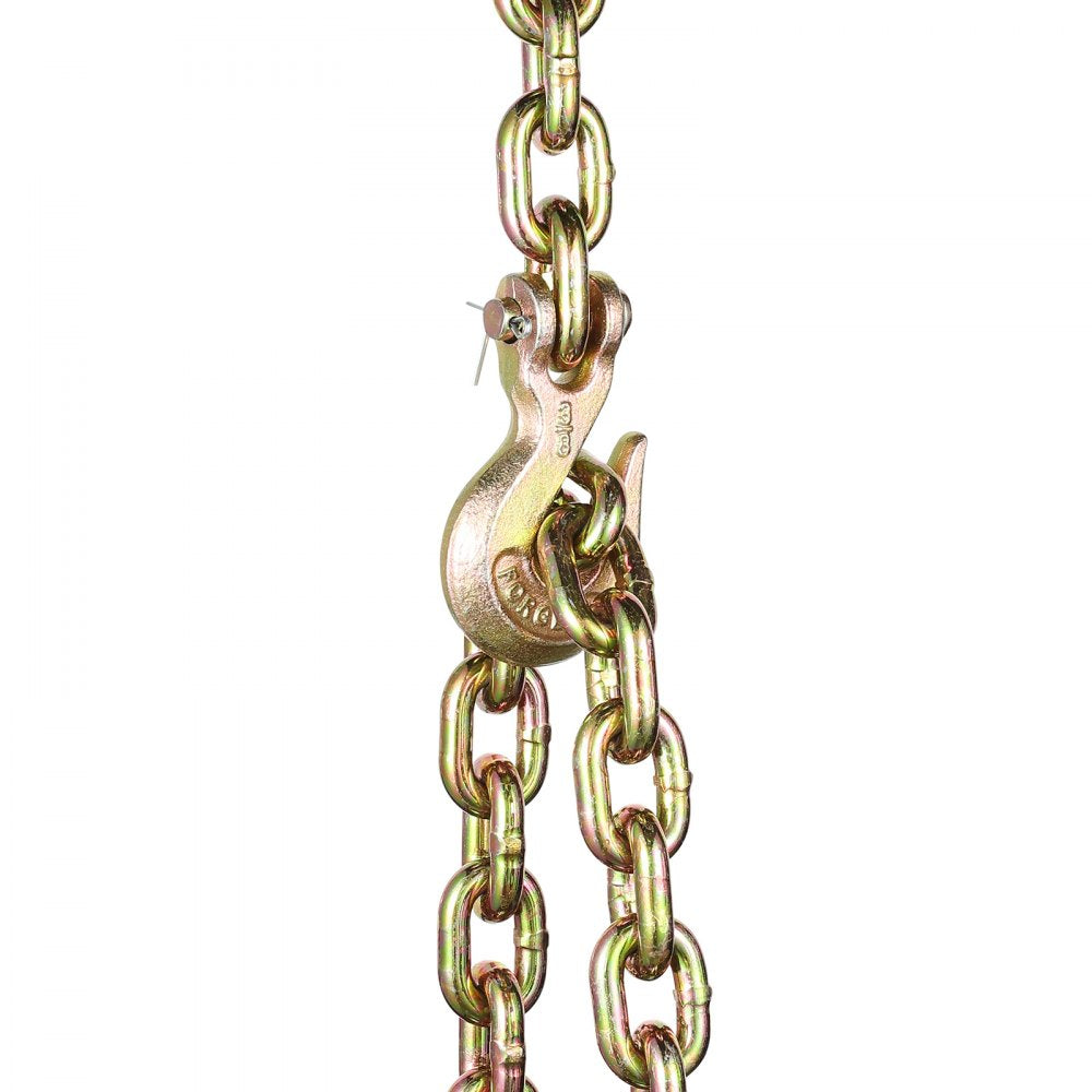 10mmX3m - Durable G80 Tie Down Chain with Grab Hooks for Secure Transport