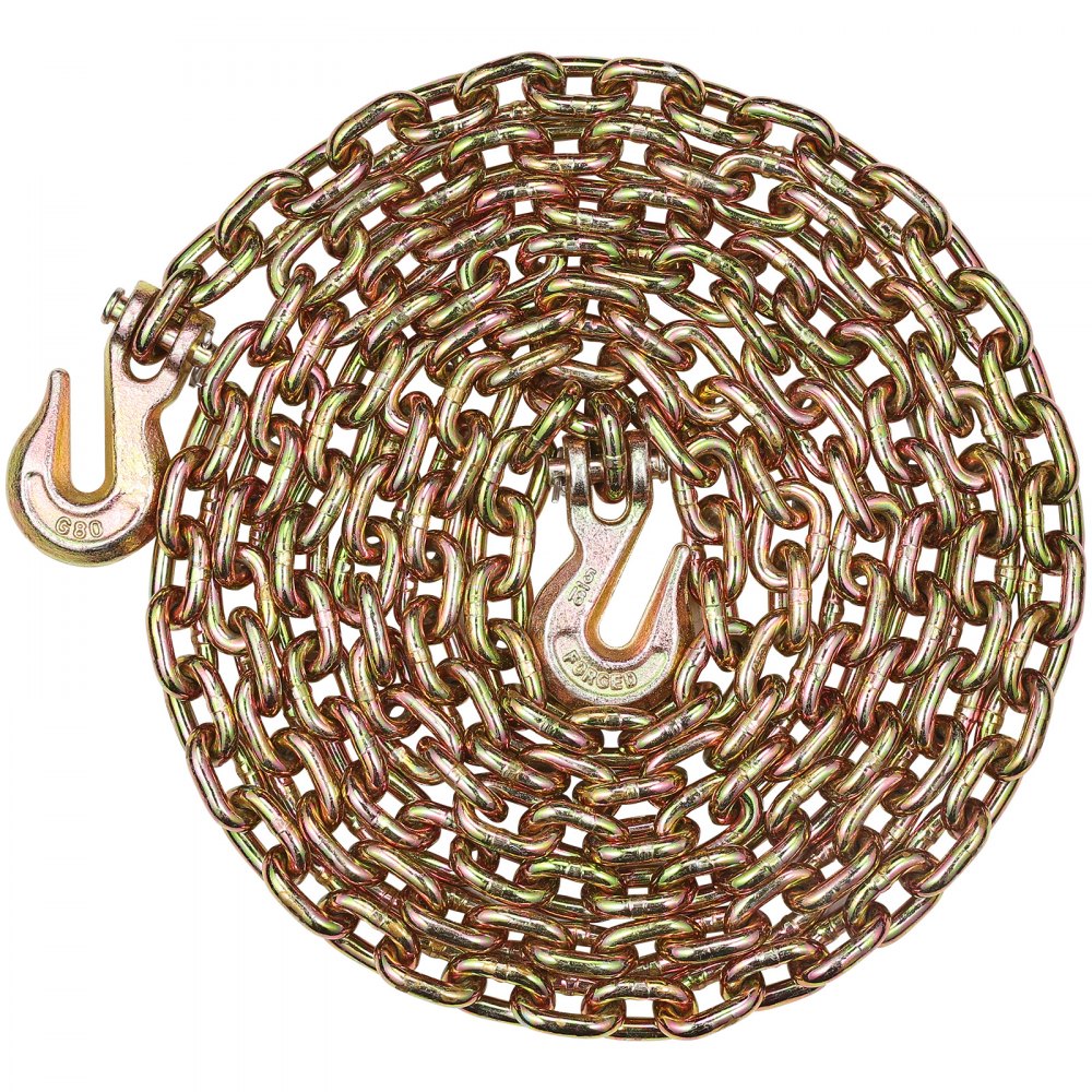 8mmX4.2m - Heavy-Duty G80 Binder Chain with Alloy Steel Hooks