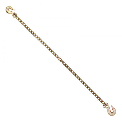 8mmX3m-2 - Heavy Duty G80 Chain with Hooks for Secure Cargo Tie-Down