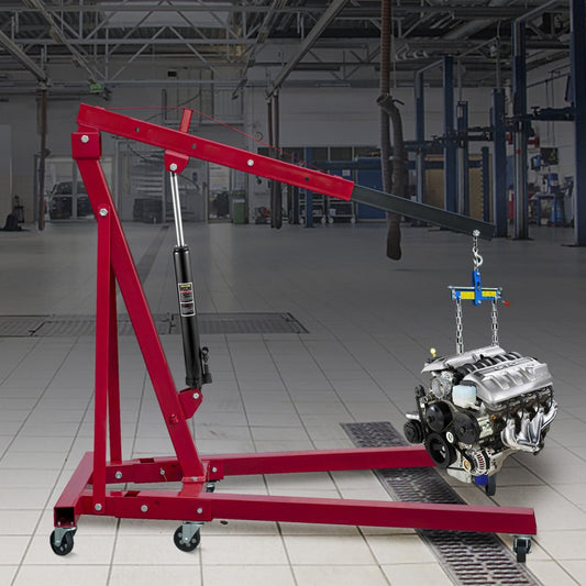 VV-CGQJD-LDJ-3T - 3-Ton Hydraulic Long Ram Jack for Shop Cranes