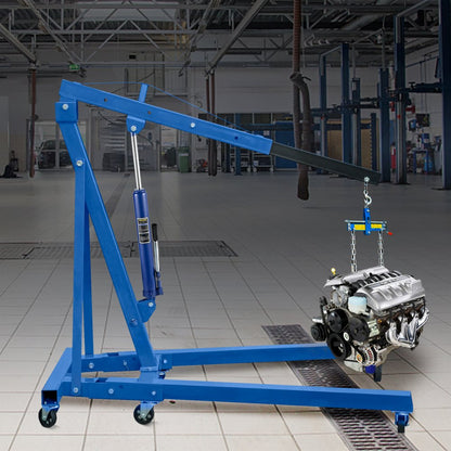 VV-CGQJD-LDJ-8T - 8-Ton Hydraulic Long Ram Jack, 26"-45.7" Lift Range