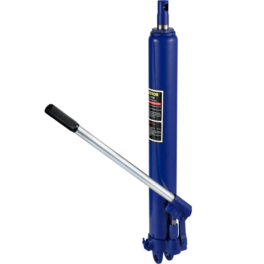 VV-CGQJD-LDJ-8T - 8-Ton Hydraulic Long Ram Jack, 26"-45.7" Lift Range