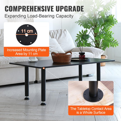 T10570-16 - Heavy-Duty 16-Inch Adjustable Desk Legs for Standing Desks