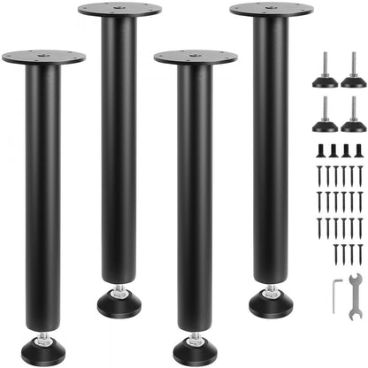 T10570-16 - Heavy-Duty 16-Inch Adjustable Desk Legs for Standing Desks