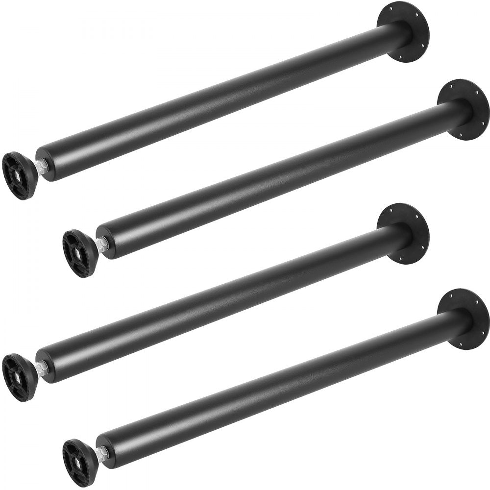 T10570-30 - Heavy-Duty 30" Steel Desk Legs for Robust Support