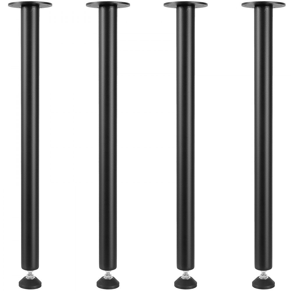 T10570-30 - Heavy-Duty 30" Steel Desk Legs for Robust Support