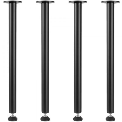 T10570-30 - Heavy-Duty 30" Steel Desk Legs for Robust Support