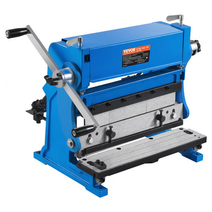 3-in-1/305 - Compact 12-Inch Shear Brake Roll Machine with Adjustable Roller