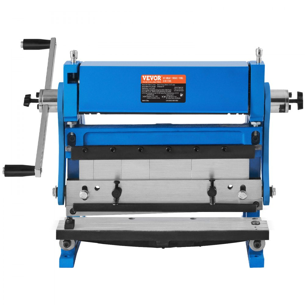 3-in-1/305 - Compact 12-Inch Shear Brake Roll Machine with Adjustable Roller