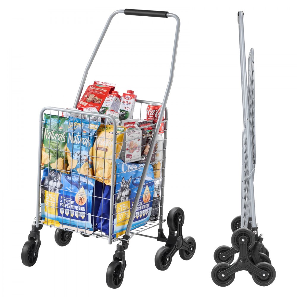 2024DB - Foldable Stair Climbing Cart with 6 Wheels and 45L Capacity