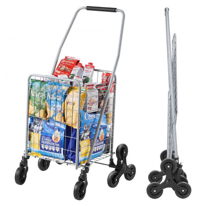 2024DB - Foldable Stair Climbing Cart with 6 Wheels and 45L Capacity