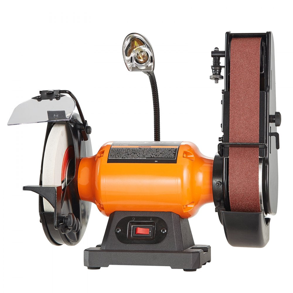TLGS825 - VEVOR 8-Inch Grinder & 2x28-Inch Belt Sander Combo, 3600 RPM