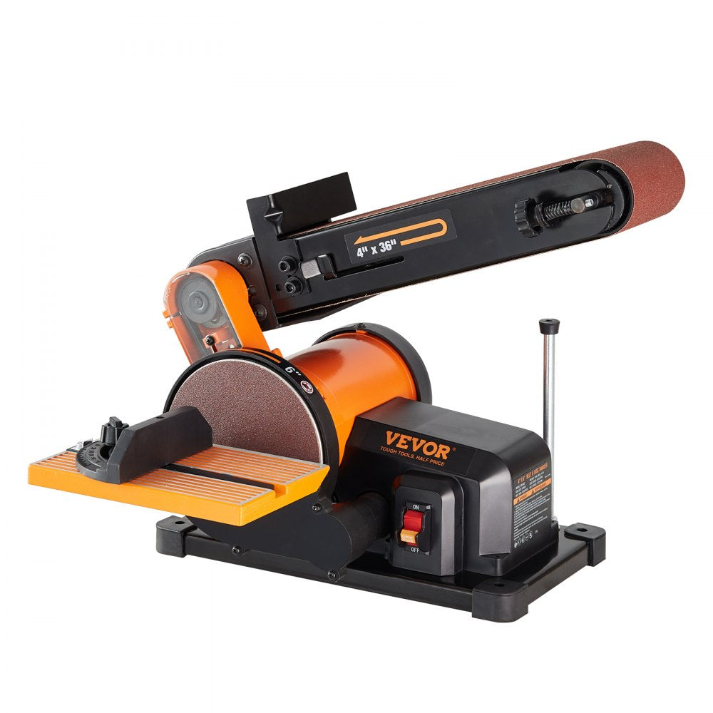 BD4602 - Versatile 6" Disc & 4"x36" Belt Sander Combo for Woodworking