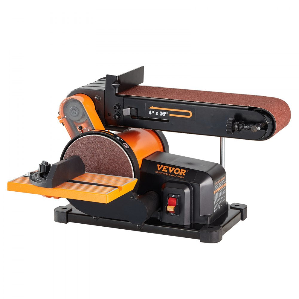 BD4602 - Versatile 6" Disc & 4"x36" Belt Sander Combo for Woodworking