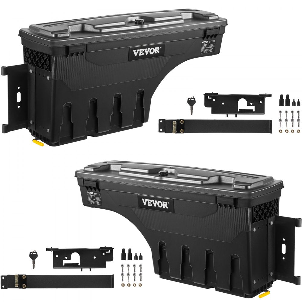 010512984245 - VEVOR Leak-Proof Truck Bed Tool Box for Silverado 1500