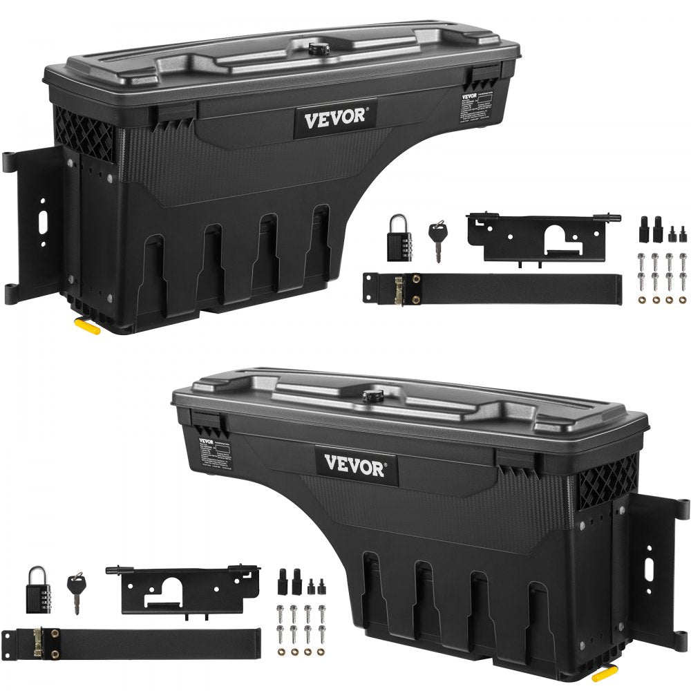 010992084522 - 6.6 Gallon Lockable Toolbox for Tundra, Durable ABs Material
