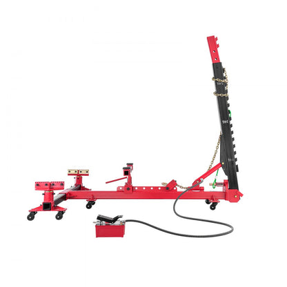 JT-19 - 6-Ton Hydraulic Frame Straightener with Adjustable Column and 3m Chain