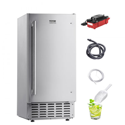 HBZB-30N - 66 lbs/Day Built-in Nugget Ice Maker with Reversible Door