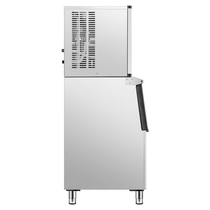 010512895297 - 500 lb/day Ice Maker with 250 lb Storage Bin, Fast Ice Production