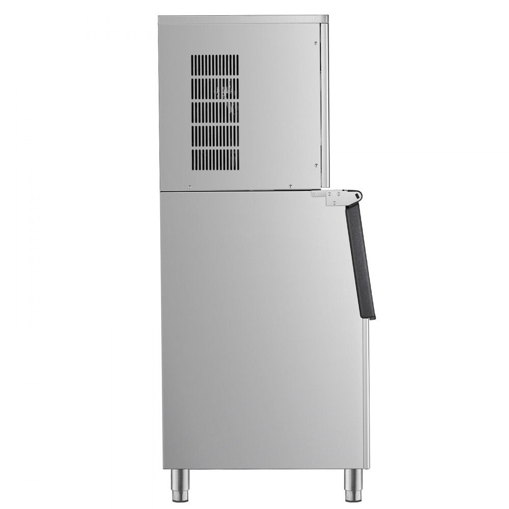 010771693645 - 550 lbs/Day VEVOR Ice Maker with 250 lbs Storage Bin