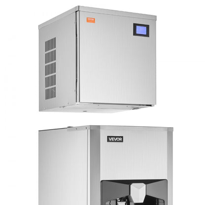 010317229925 - 440lbs/Day VEVOR Ice Maker with 180lbs Storage Bin