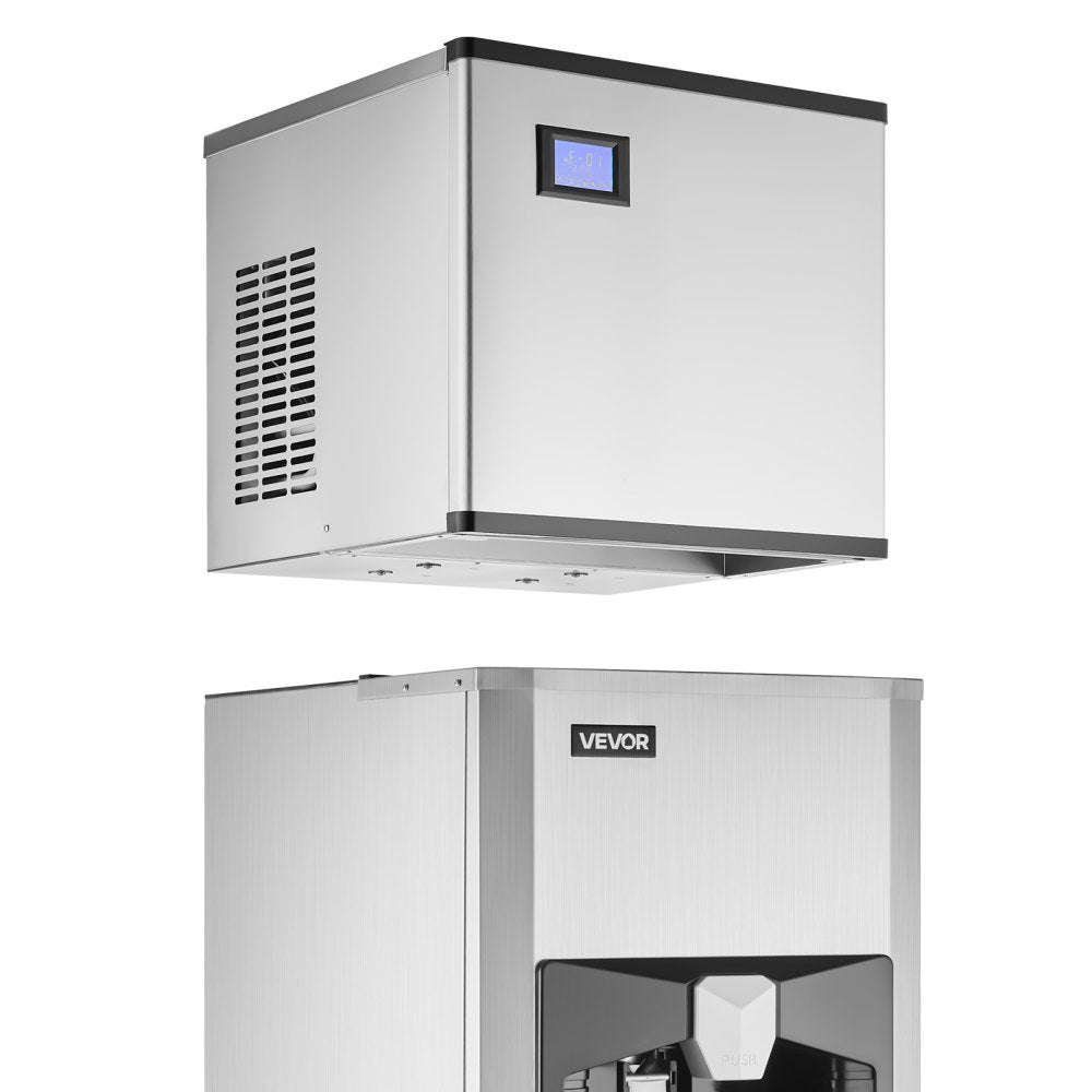 010375177083 - 500 lbs/Day VEVOR Ice Maker with 180 lbs Storage Capacity