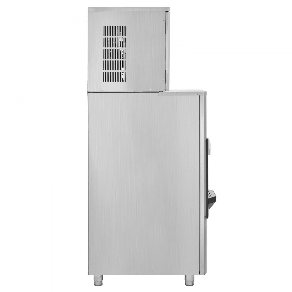 010710878749 - 360 lbs/Day Ice Maker with 180 lbs Storage & Self-Cleaning
