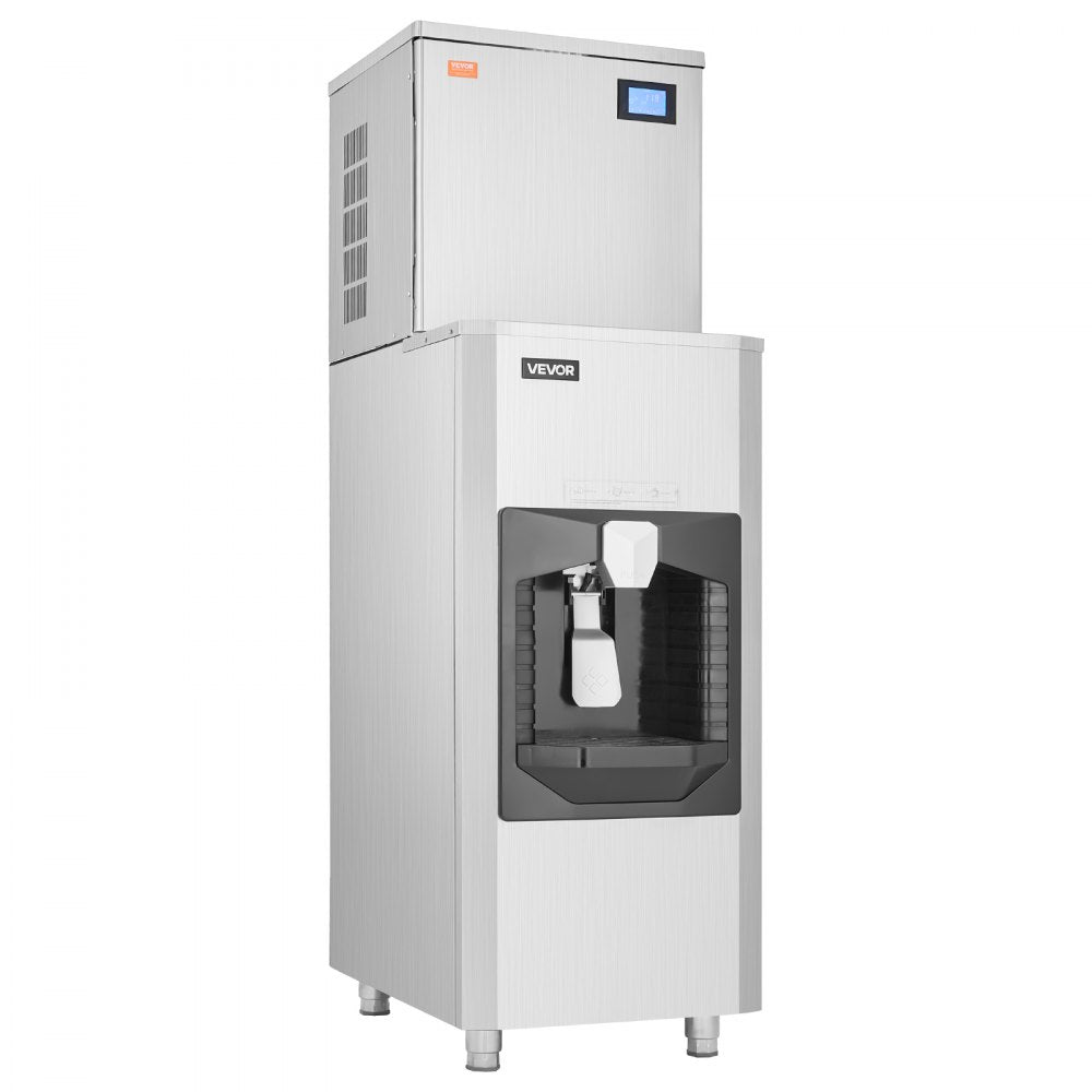 010710878749 - 360 lbs/Day Ice Maker with 180 lbs Storage & Self-Cleaning