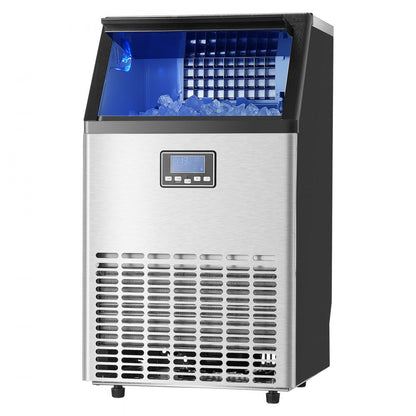 HZB-45 - 100 lbs Daily Ice Maker with Self-Cleaning Function
