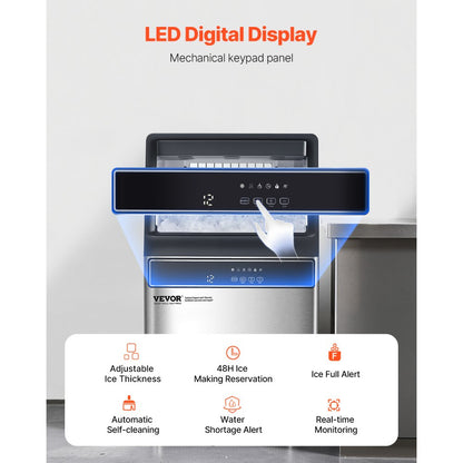 IMC9000B-UL - 110 lbs Commercial Ice Maker with Self-Cleaning Function