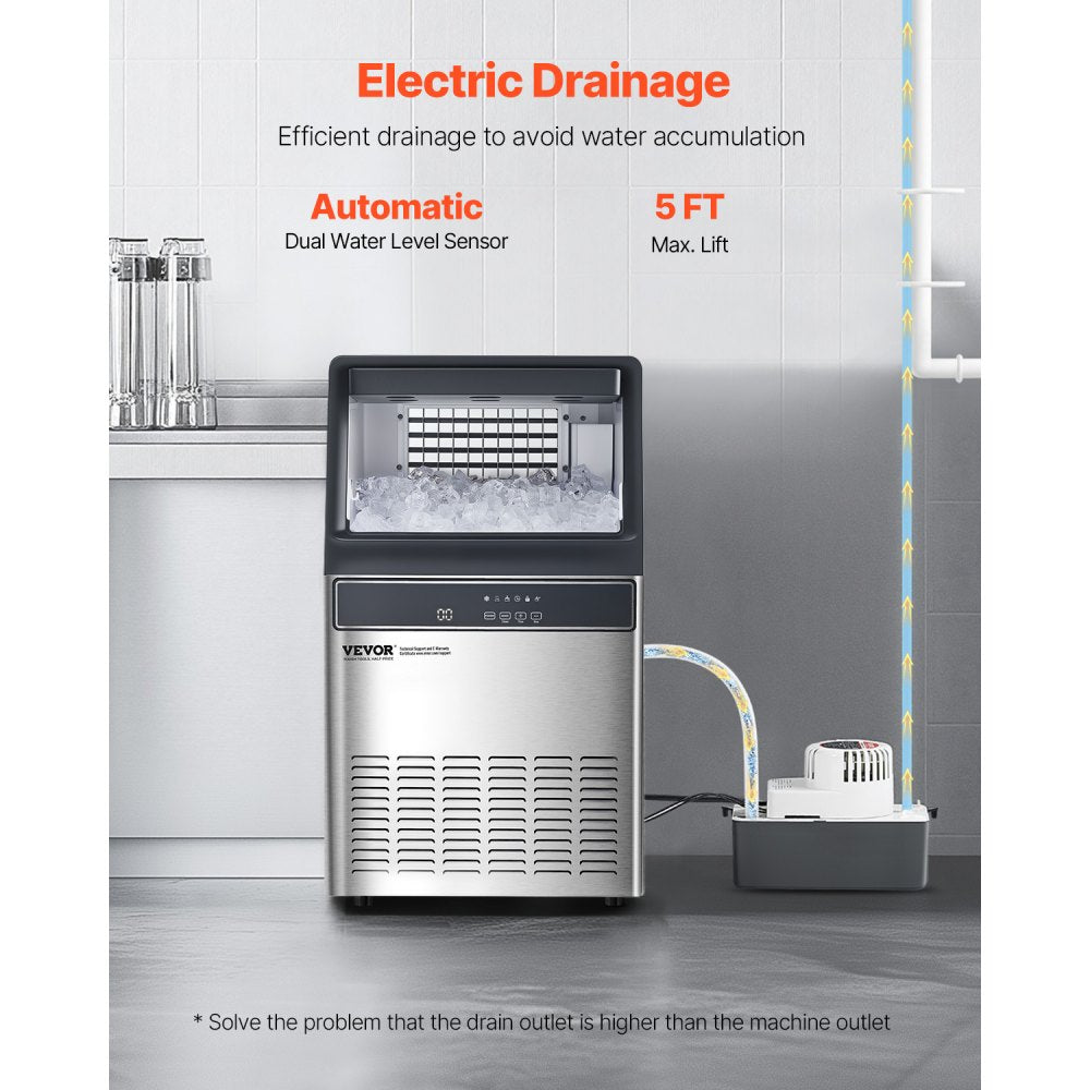 IMC9000B-UL - 110 lbs Commercial Ice Maker with Self-Cleaning Function