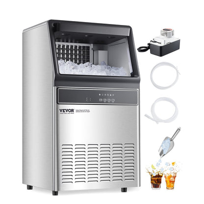 IMC9000B-UL - 110 lbs Commercial Ice Maker with Self-Cleaning Function