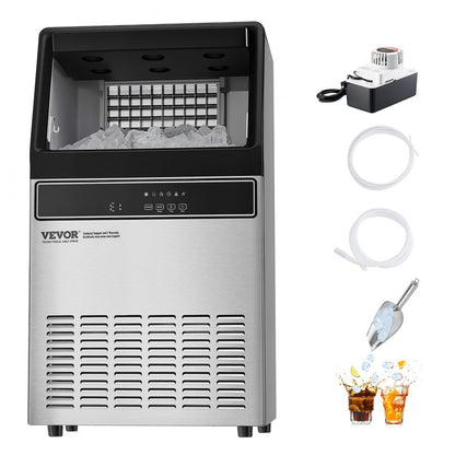 IMC9000B-UL - 110 lbs Commercial Ice Maker with Self-Cleaning Function