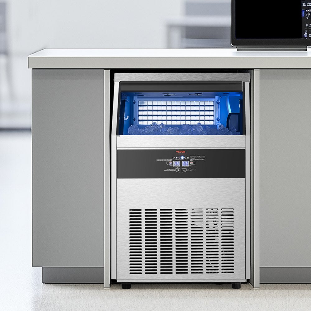 SSX160V - 160lbs/Day Commercial Ice Maker with Auto Clean & Adjustable Thickness