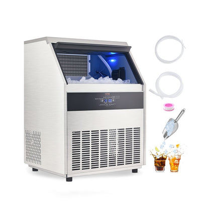 SSX265V - 265lbs Daily Capacity Commercial Ice Maker with Self-Cleaning Function