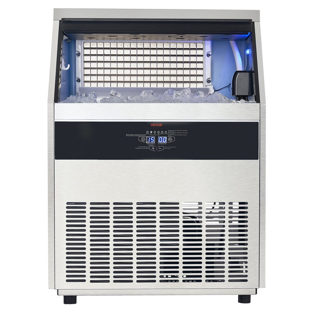 SSX265V - 265lbs Daily Capacity Commercial Ice Maker with Self-Cleaning Function
