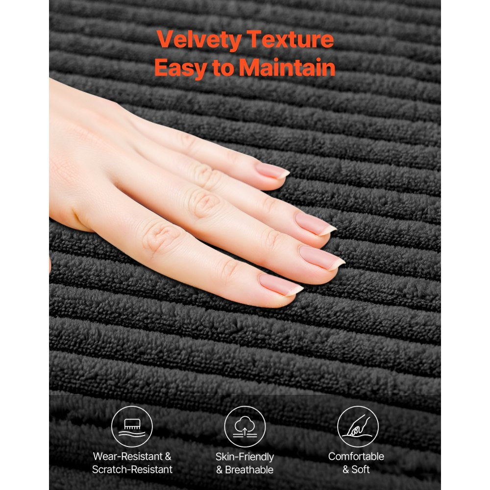 247038# - Modular U-Shaped Sofa with High-Elastic Foam & Corduroy Fabric